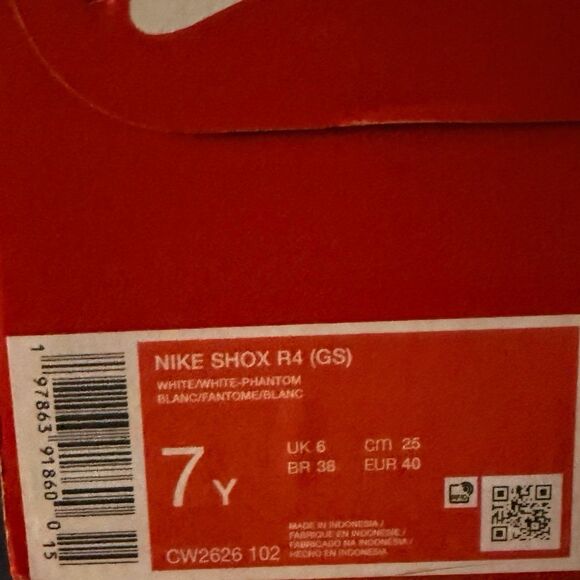 NIKE SHOX R4 ‘PHANTOM’ SIZE 7Y/8.5W - Picture 6 of 6